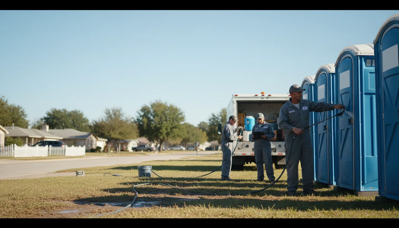 Long-Term Portable Toilet Rental in Mount Hermon, LA near me